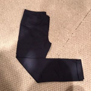 ASOS Skinny/Slim Fit Navy Blue Chinos